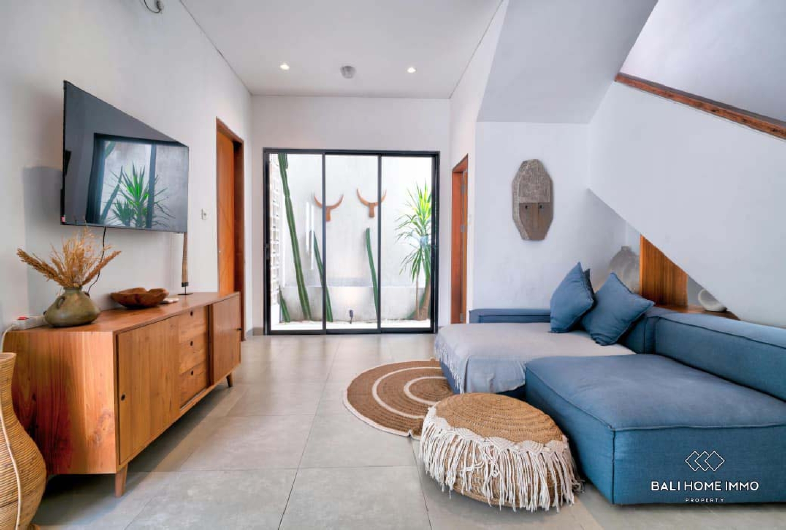 beautiful 2 bedrooms villa with ricefield view for rental in Bali - Umalas view 3