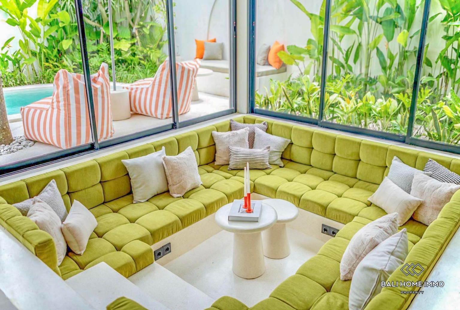 Beautiful 3 Bedrooms villa for sale leasehold in Bali, Pererenan, Tumbak Bayuh view 3