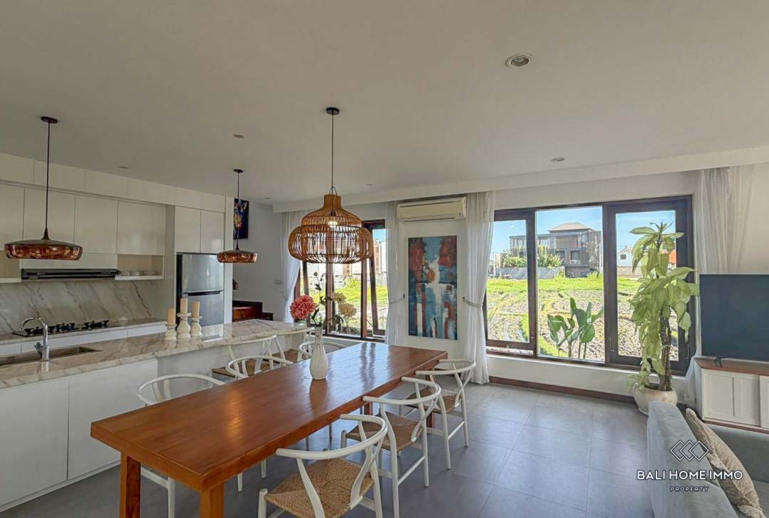 Beautiful 3 Bedrooms villa plus rooftop for yearly rental in Bali near cemagi beach view 7