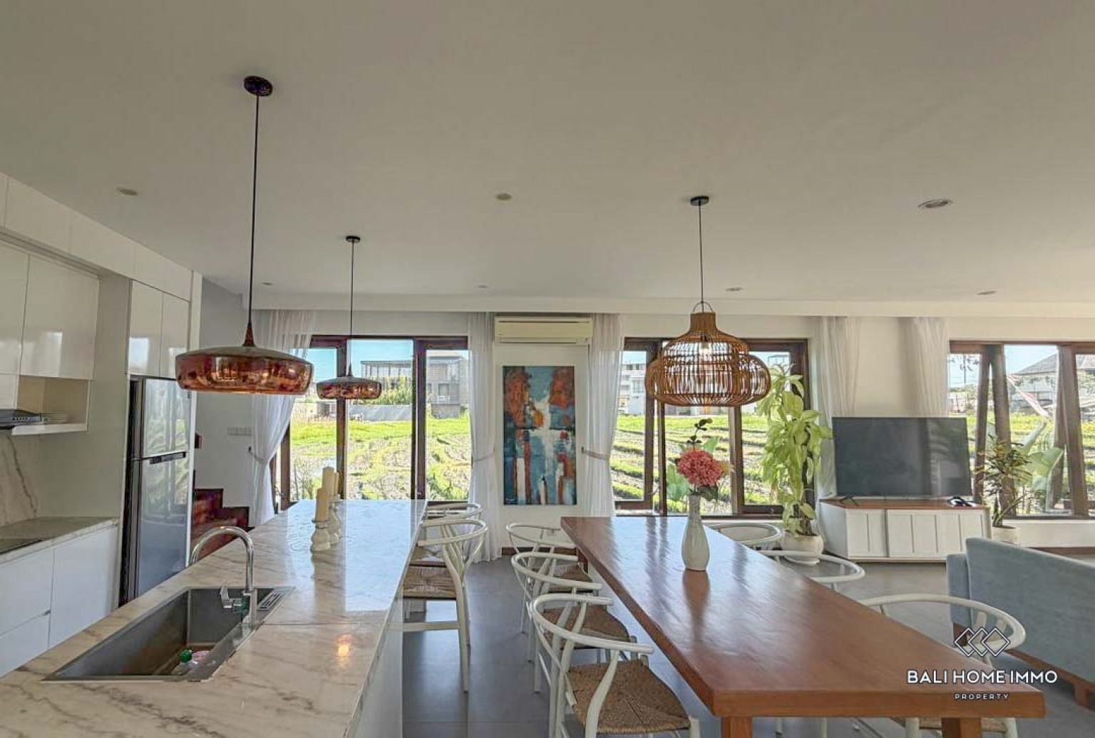 Beautiful 3 Bedrooms villa plus rooftop for yearly rental in Bali near cemagi beach view 9