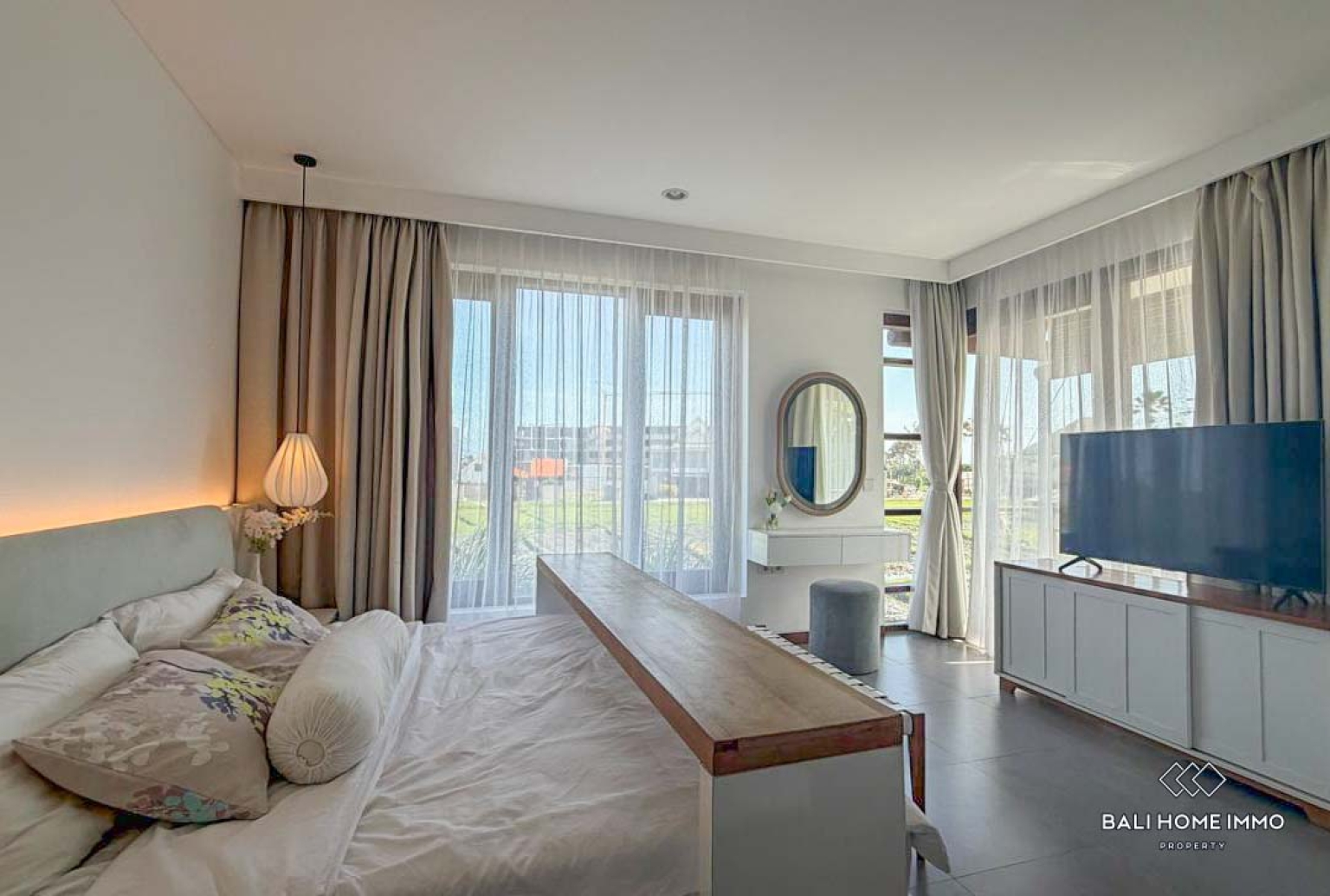Beautiful 3 Bedrooms villa plus rooftop for yearly rental in Bali near cemagi beach view 14