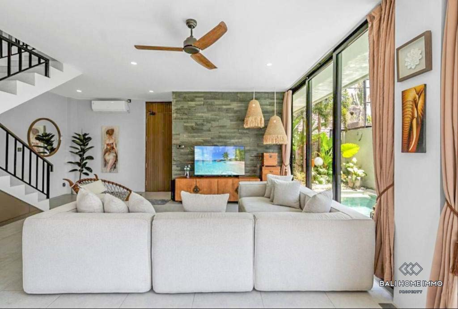 Beautiful 4 Bedrooms villa inside a villa complex in Bali, Canggu, Batu Bolong view 2