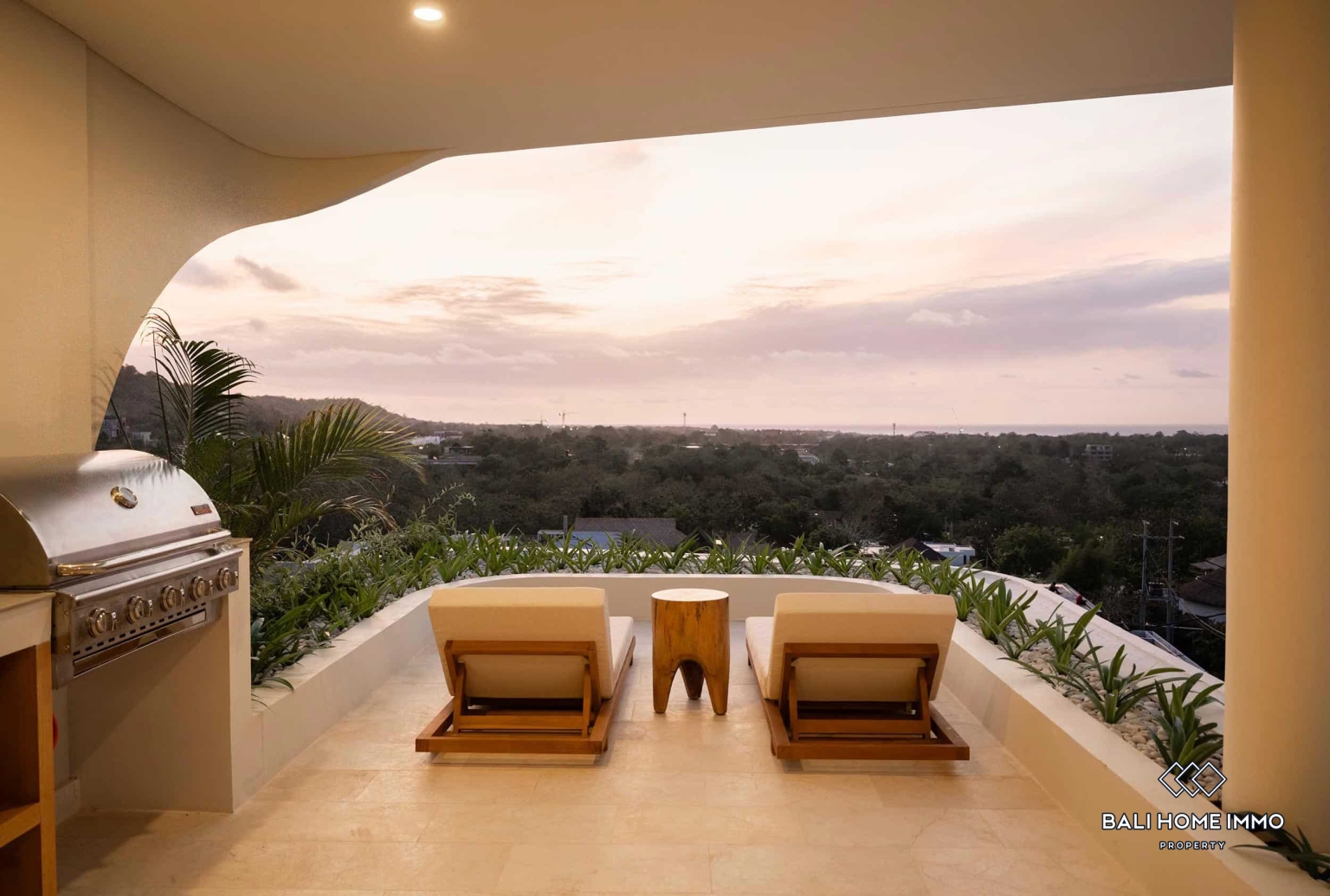 BEAUTIFUL OCEAN VIEW 3 BEDROOMS VILLA FOR MONTHLY RENTAL IN ULUWATU – BINGIN view 4