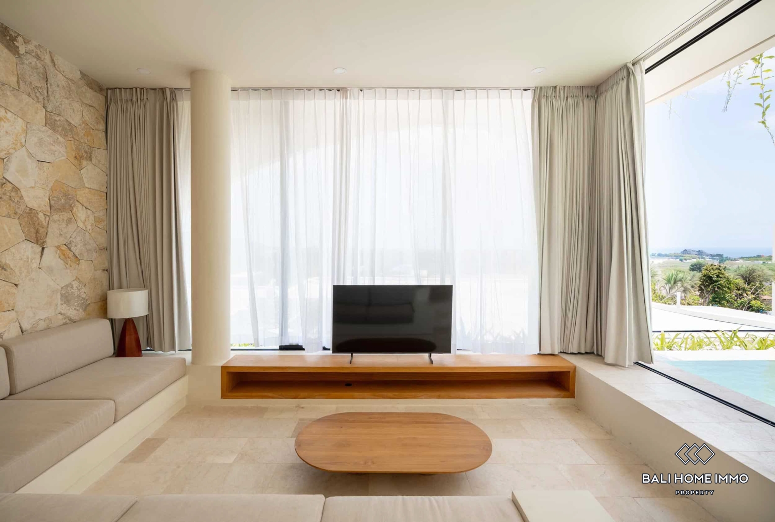 BEAUTIFUL OCEAN VIEW 3 BEDROOMS VILLA FOR MONTHLY RENTAL IN ULUWATU – BINGIN view 5
