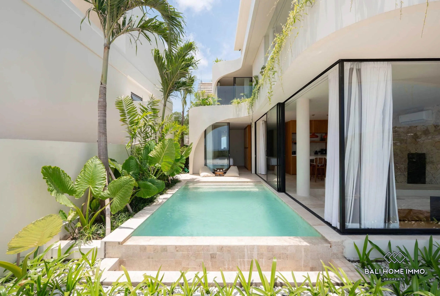 BEAUTIFUL OCEAN VIEW 3 BEDROOMS VILLA FOR MONTHLY RENTAL IN ULUWATU – BINGIN view 2