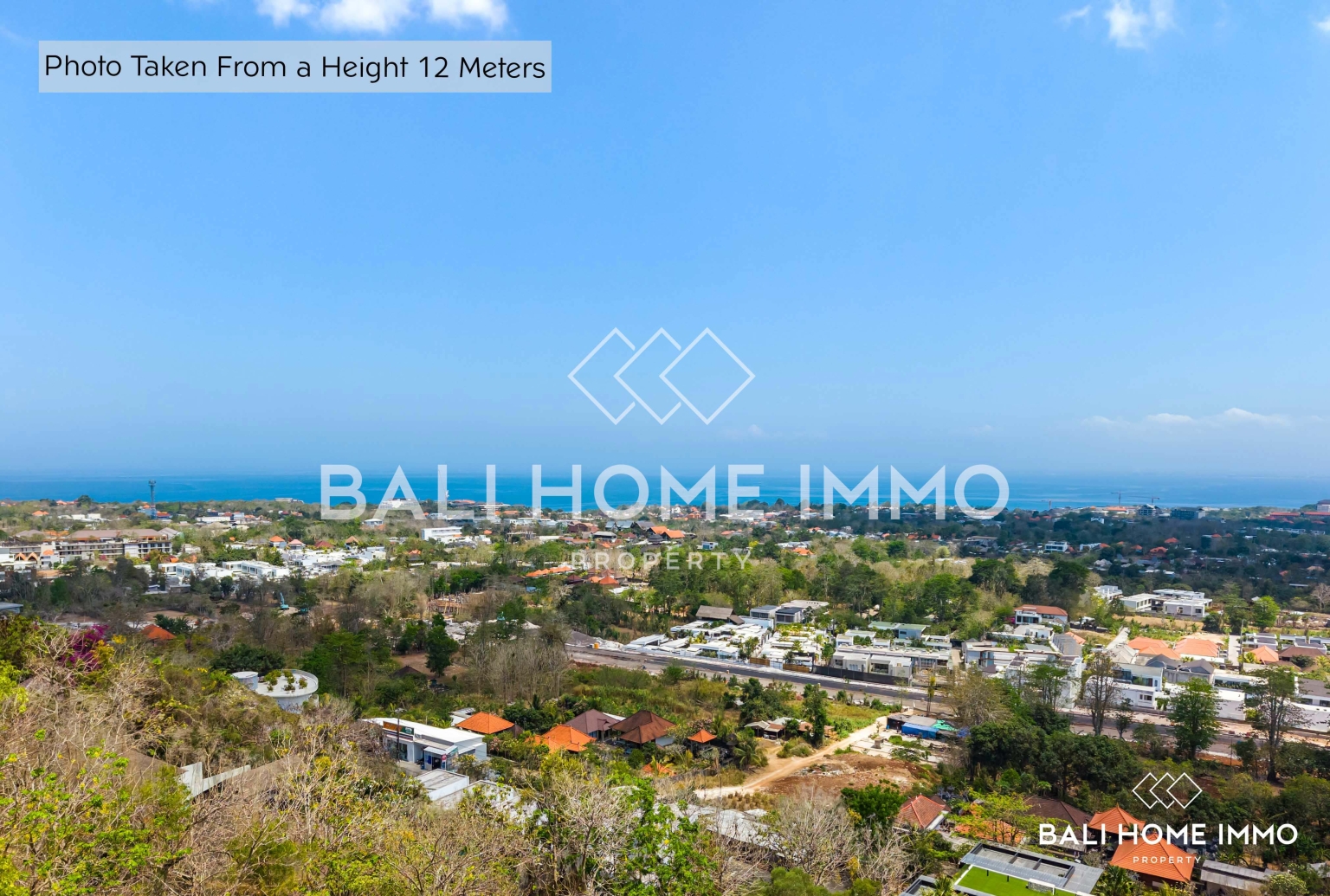 Big Plot Touristic Land for Sale Freehold with Stunning Ocean View in Bingin view 11