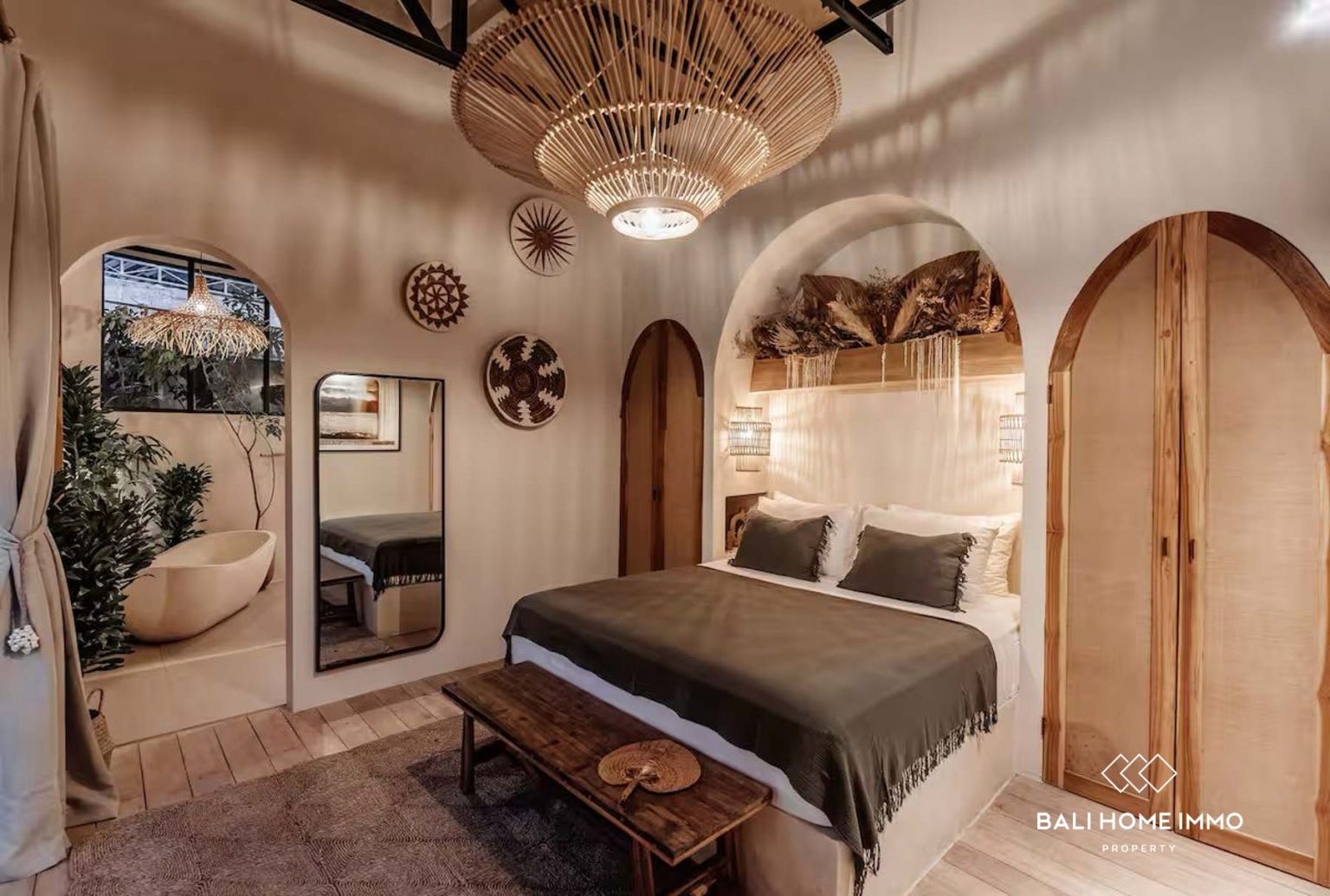BOHEMIAN 2 Bedroom Villa FOR LEASEHOLD SALE in BERAWA BALI view 9
