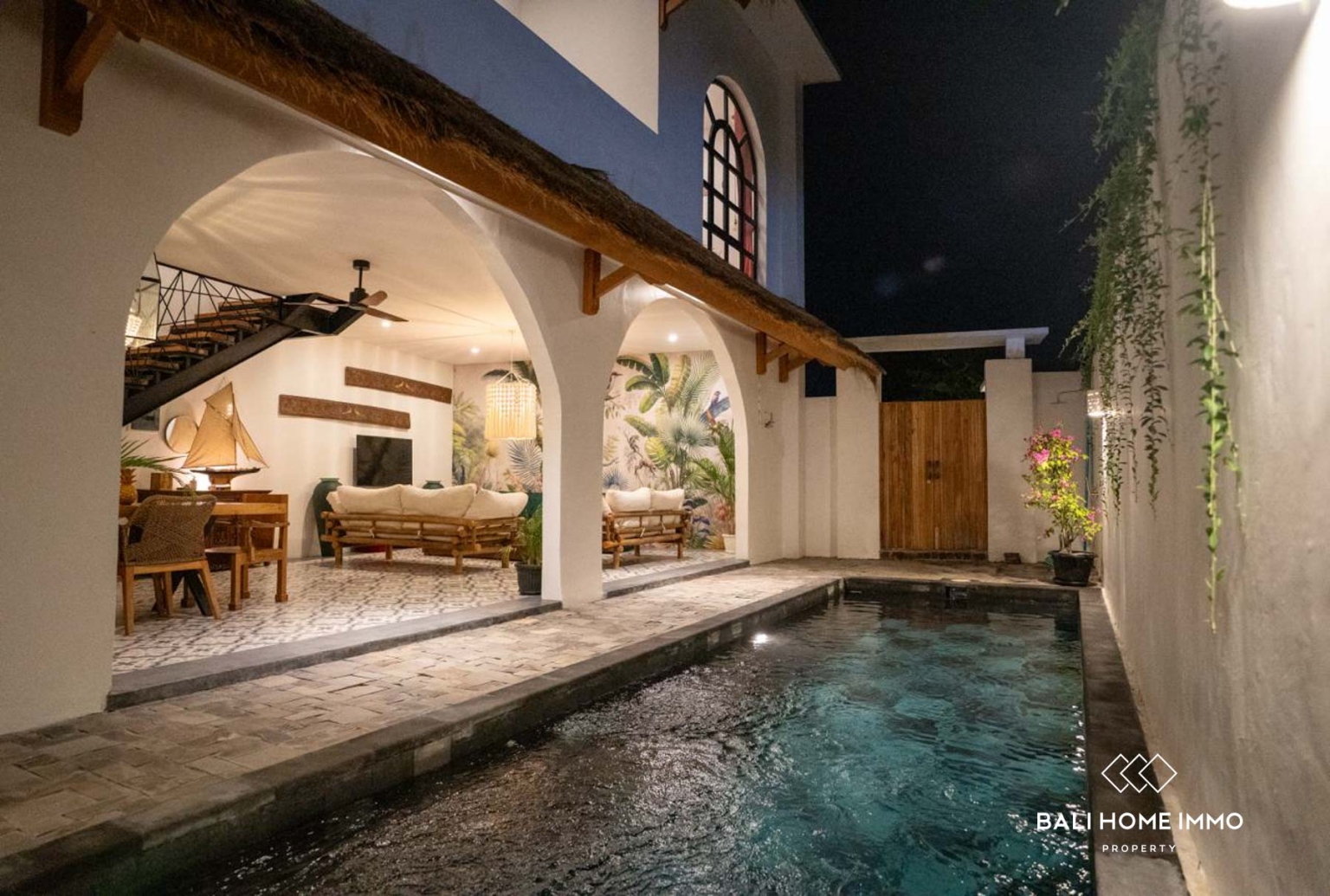 Bohemian Style 2 Bedroom Villa for Sale and Rental in Seminyak Bali view 24