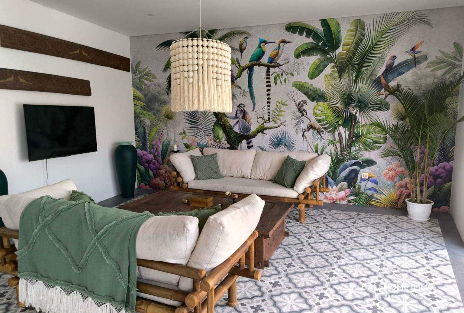 Bohemian Style 2 Bedroom Villa for Sale and Rental in Seminyak Bali view 4