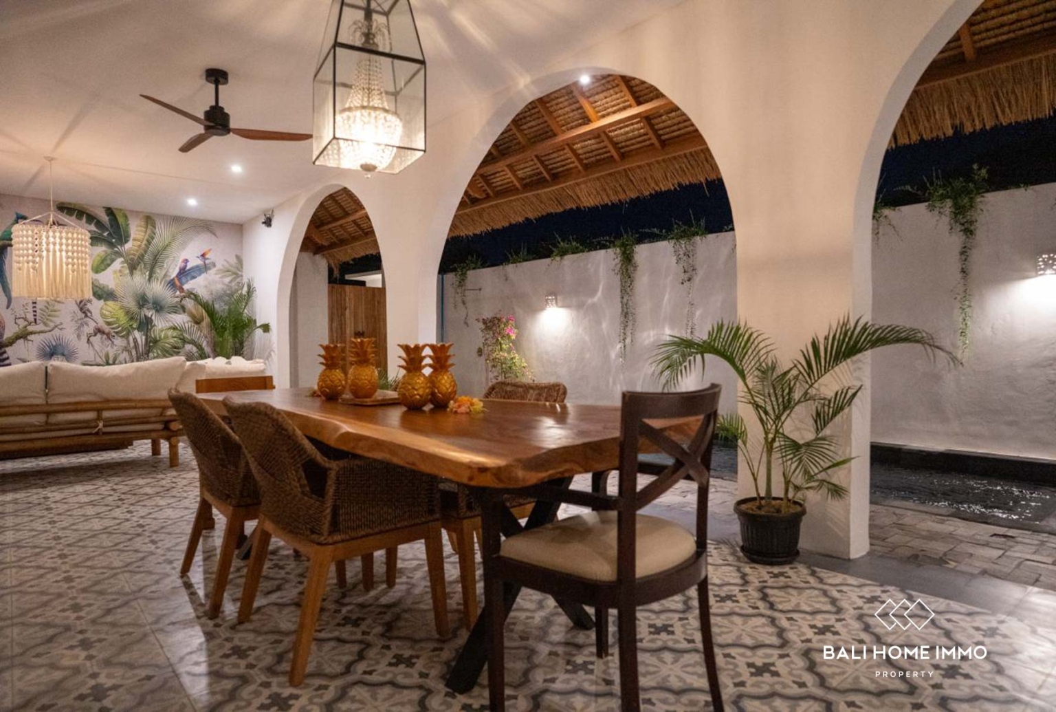 Bohemian Style 2 Bedroom Villa for Sale and Rental in Seminyak Bali view 11