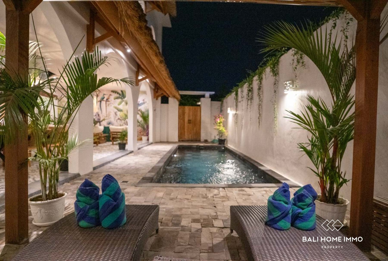 Bohemian Style 2 Bedroom Villa for Sale and Rental in Seminyak Bali view 23