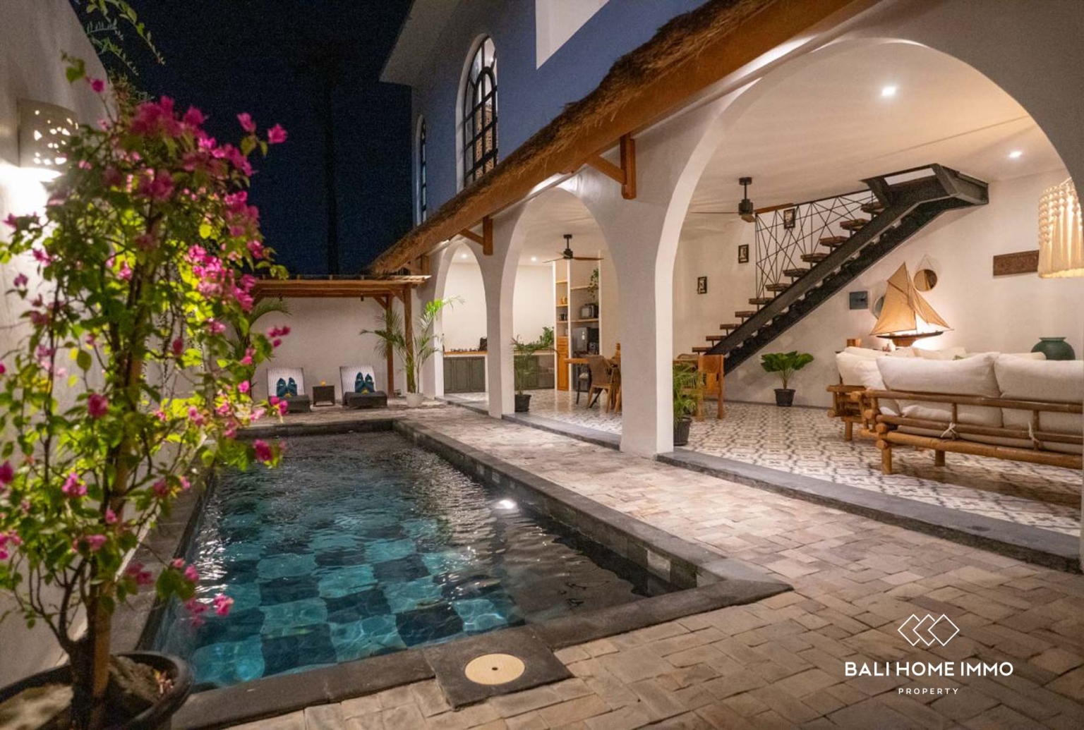 Bohemian Style 2 Bedroom Villa for Sale and Rental in Seminyak Bali view 22