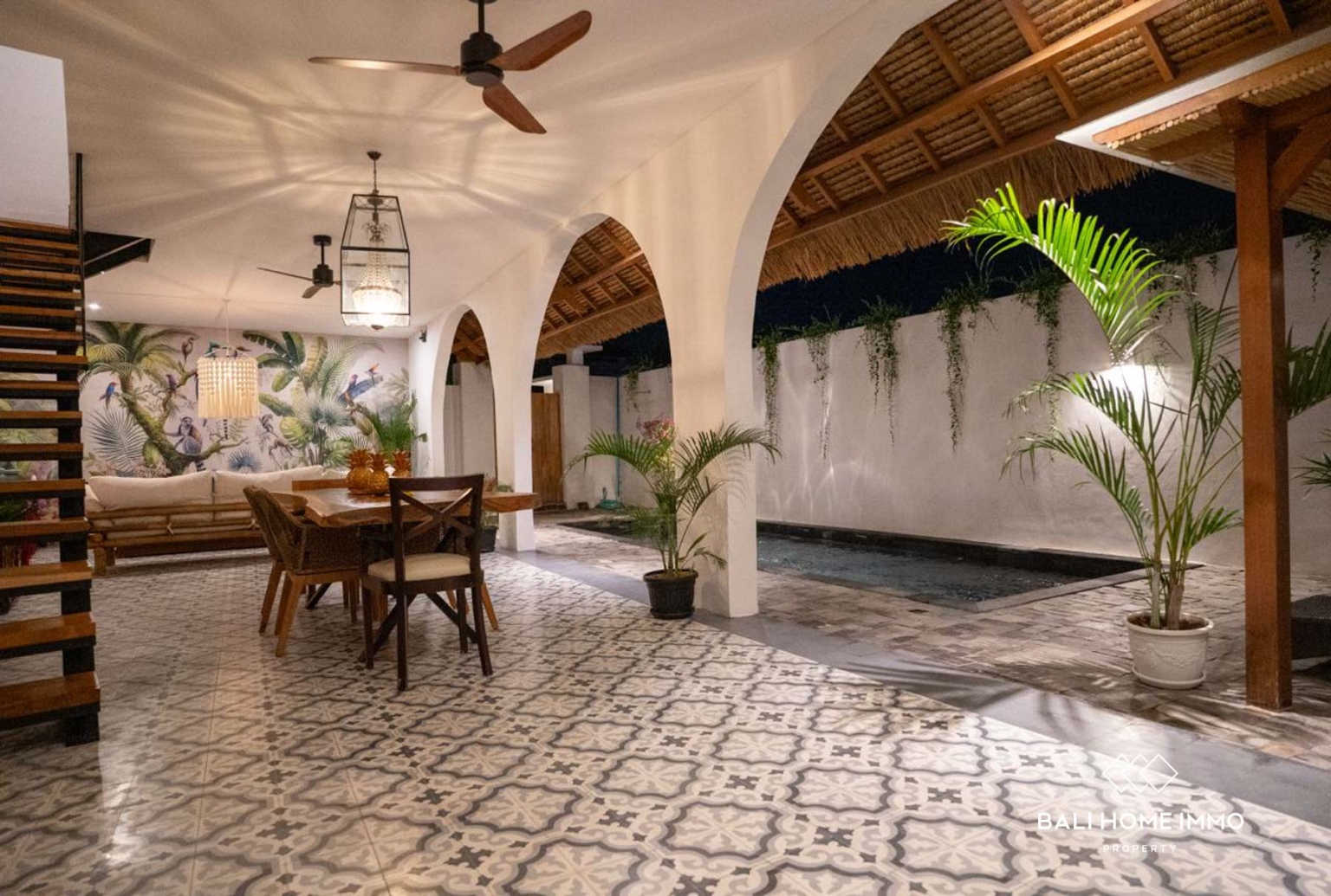 Bohemian Style 2 Bedroom Villa for Sale and Rental in Seminyak Bali view 10