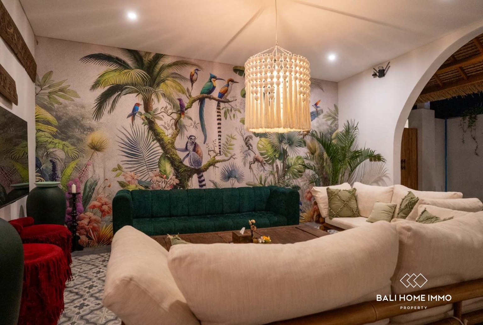 Bohemian Style 2 Bedroom Villa for Sale and Rental in Seminyak Bali view 6