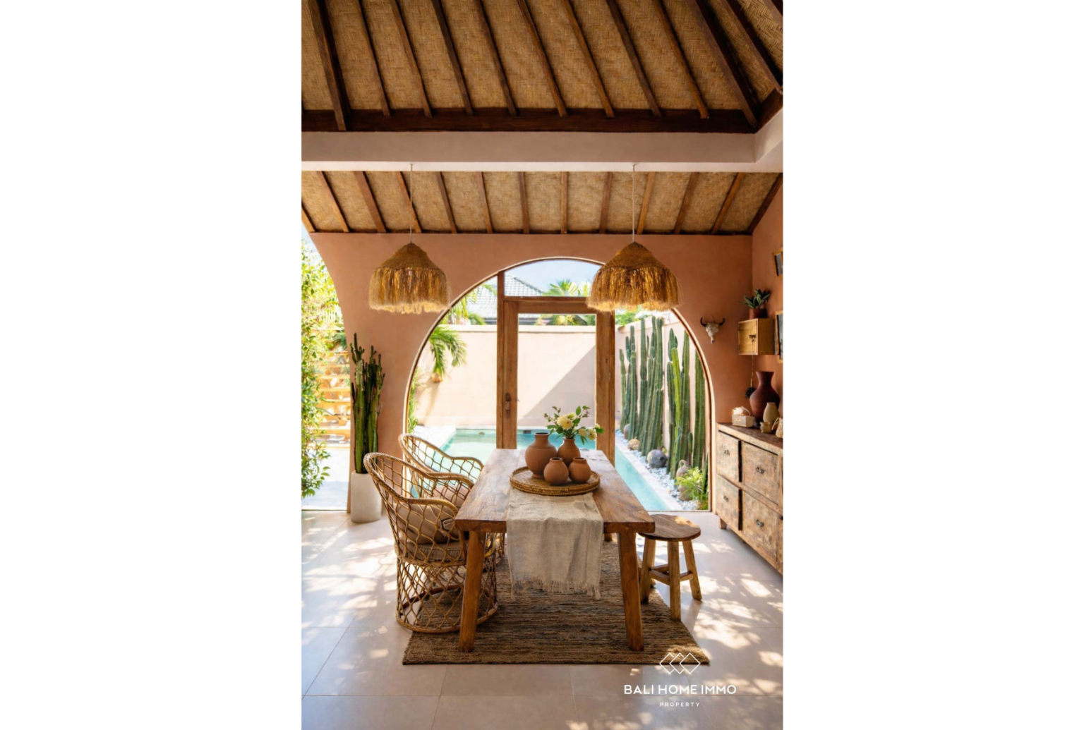 Bohemian Style 2 Bedroom Villa for Sale in Seminyak Bali view 7