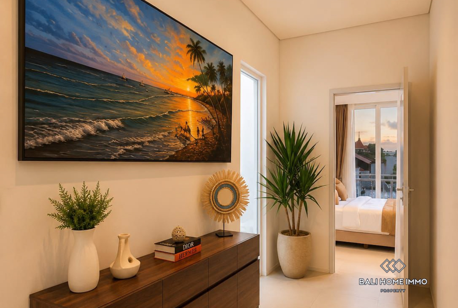 Appartement neuf 1 chambre à vendre en bail emphytéotique à Seminyak, Bali view 6