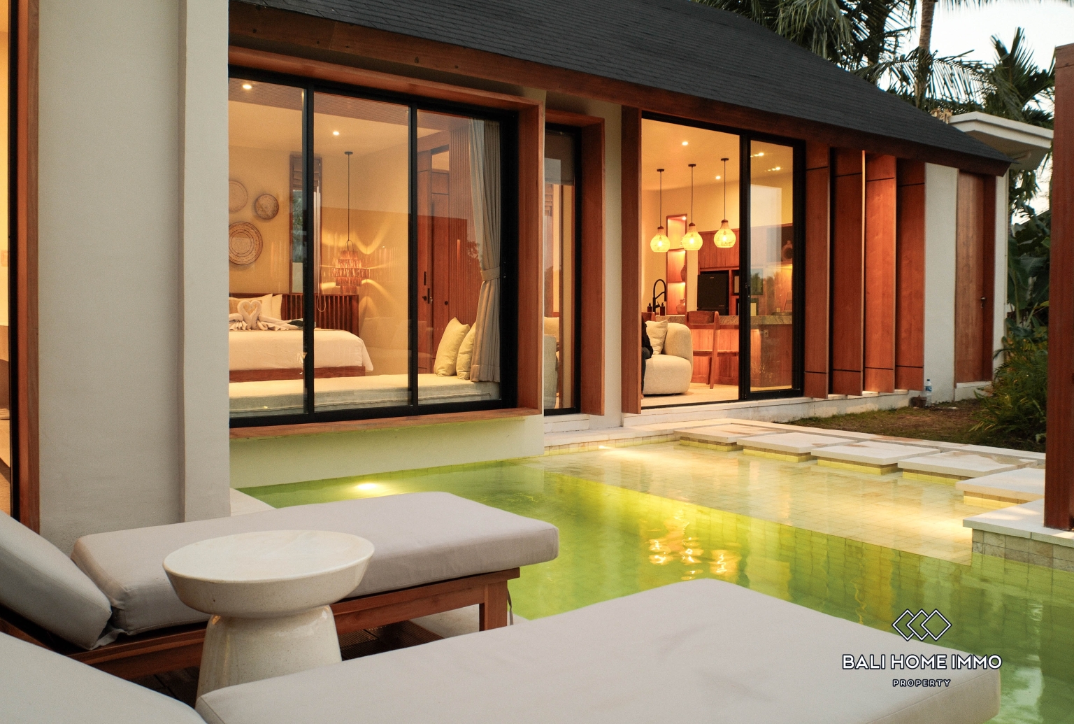 Brand New 1-Bedroom Pink Zone Villa with Ricefield View for Sale in Ubud view 3