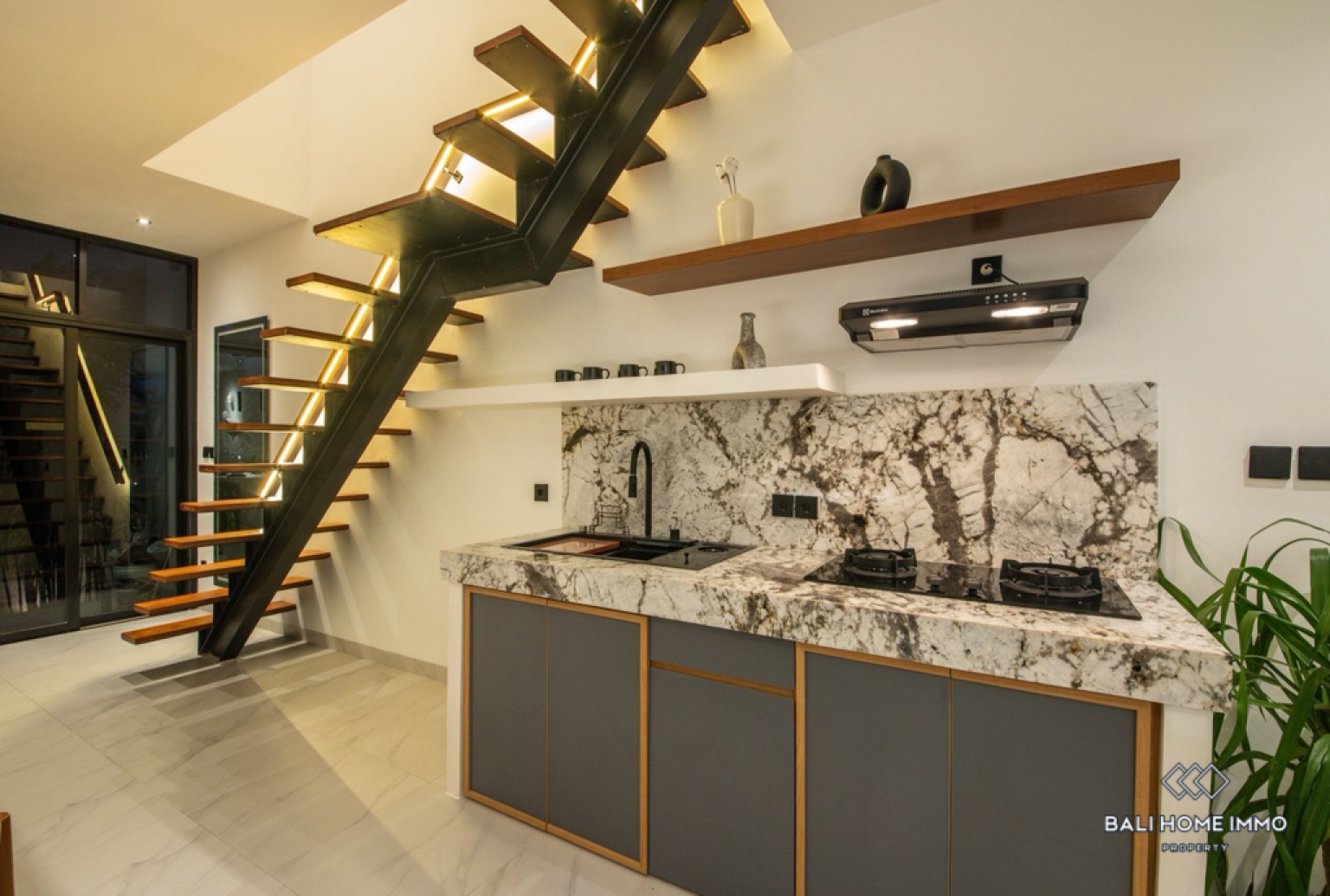 Villa 1 Kamar Baru untuk Dijual di Pererenan Bali view 9