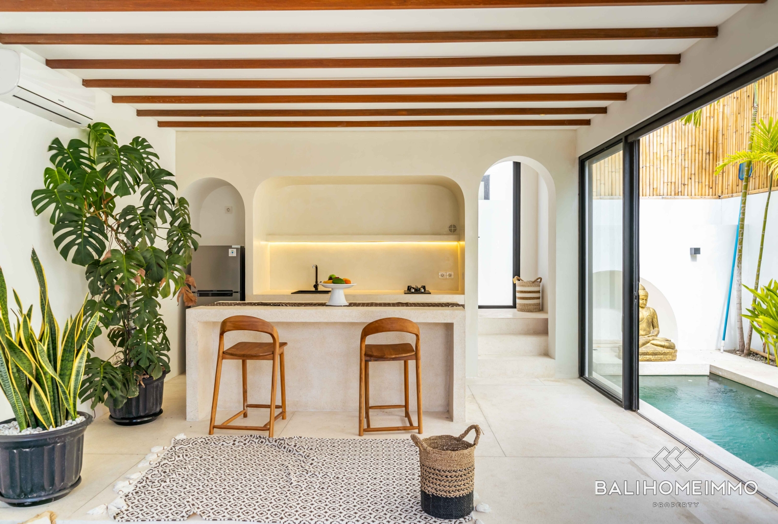 Brand new 1 Bedroom Villa for Sale Leasehold in Bali Canggu Babakan view 9