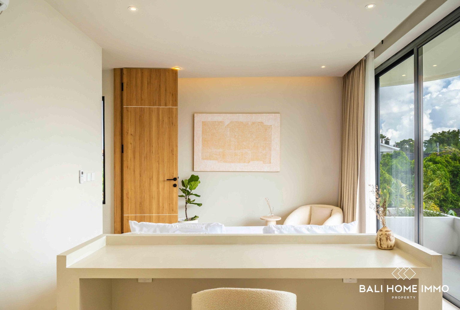 Brand new 1 Bedroom Villa for Sale Leasehold in Bali Pererenan Tumbak Bayuh view 16