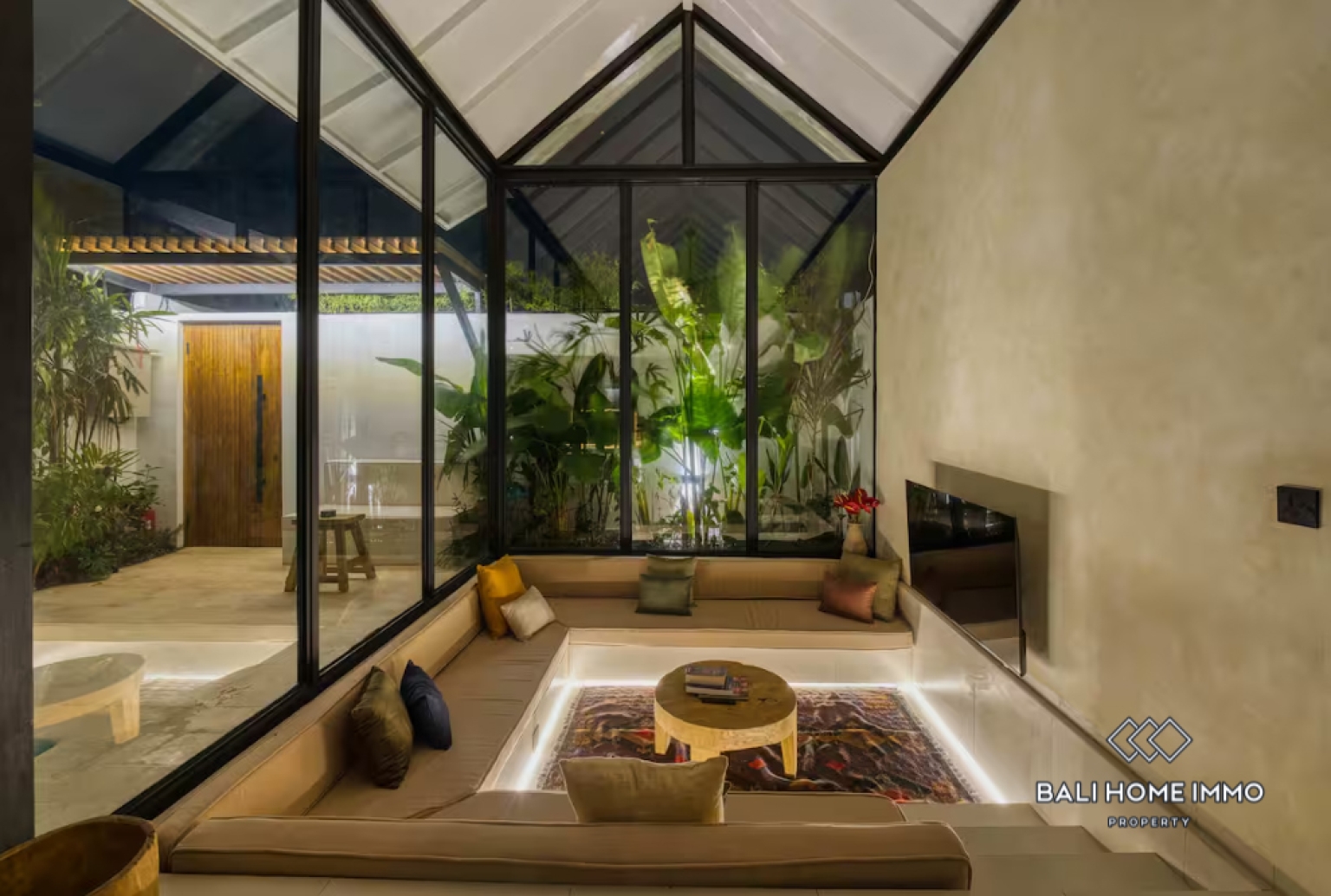 Villa neuve 1 chambre à vendre en bail emphytéotique à Ungasan view 6