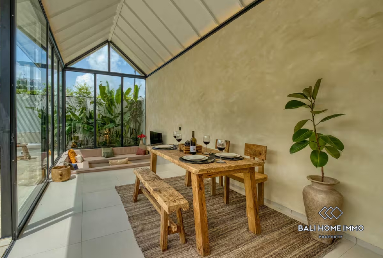Villa neuve 1 chambre à vendre en bail emphytéotique à Ungasan view 7