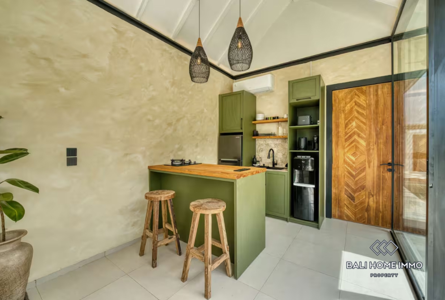 Villa neuve 1 chambre à vendre en bail emphytéotique à Ungasan view 10
