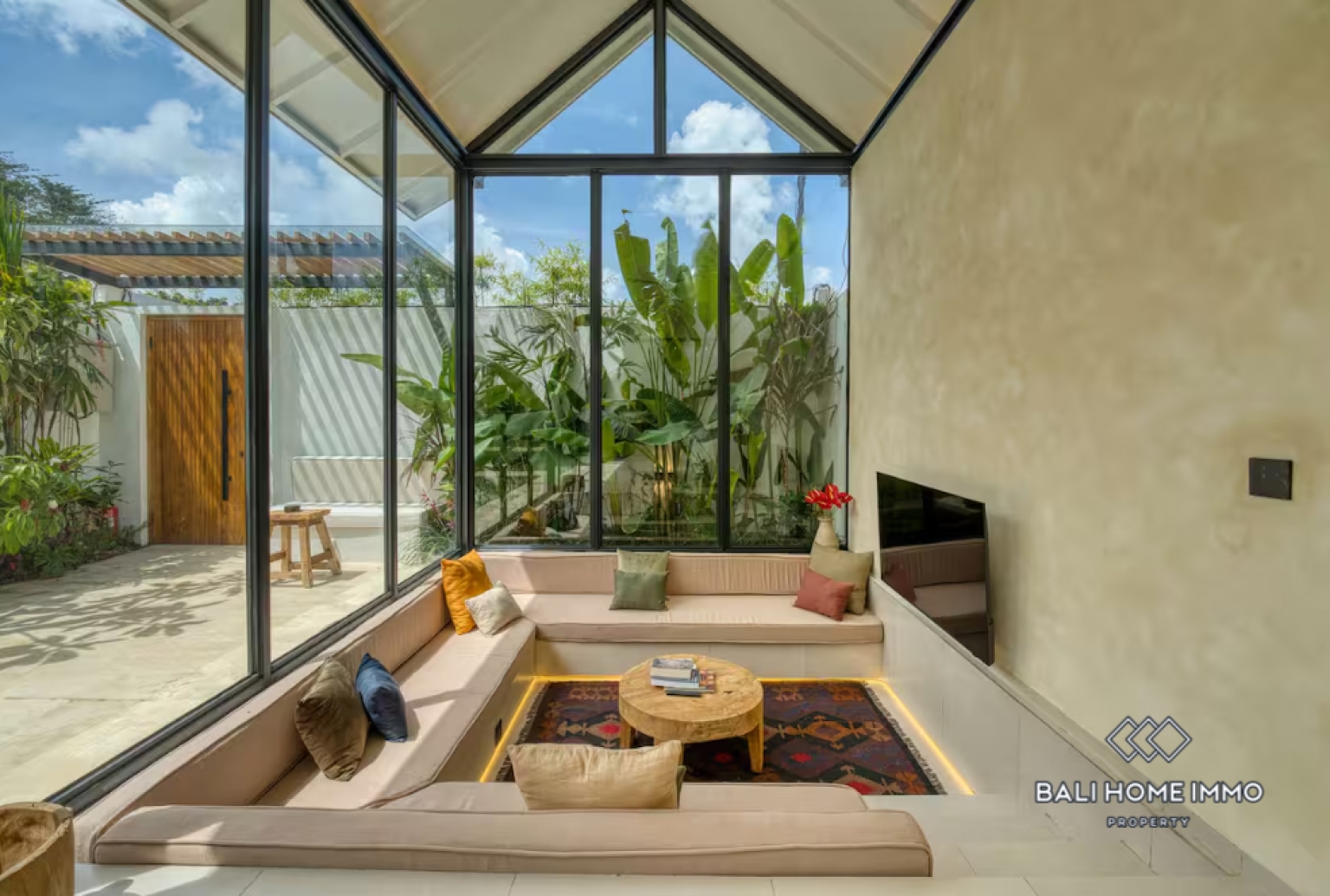 Villa neuve 1 chambre à vendre en bail emphytéotique à Ungasan view 4