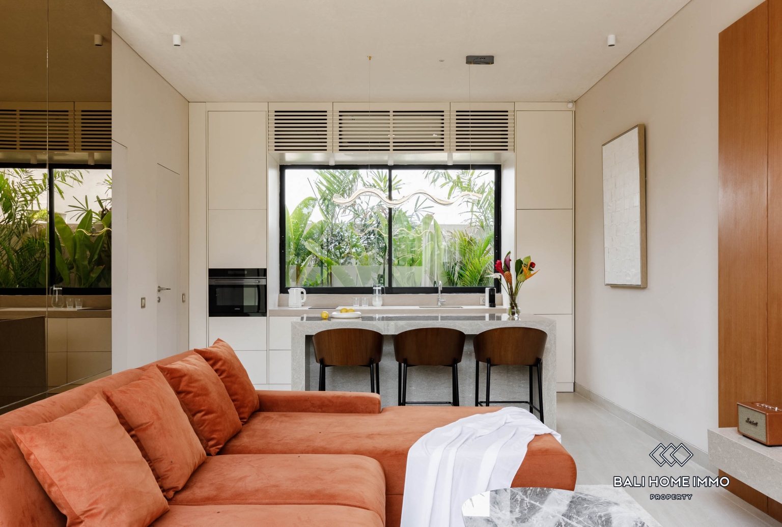 VILLA NEUVE DE 1 CHAMBRE A COUCHER A VENDRE EN LEASING PRES DE LA PLAGE DE PERERENAN view 6