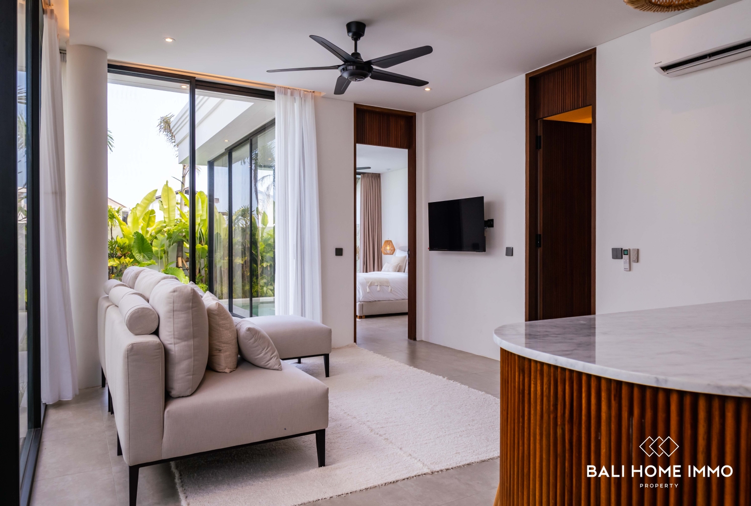 Brand new 1 Bedroom Villa for Sale Leasehold Near the Beach in Bali Cemagi Seseh view 5