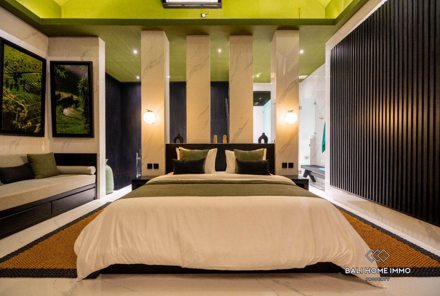 Brand New 1 Bedroom Villa with Ricefield view For Rent in Ubud view 12