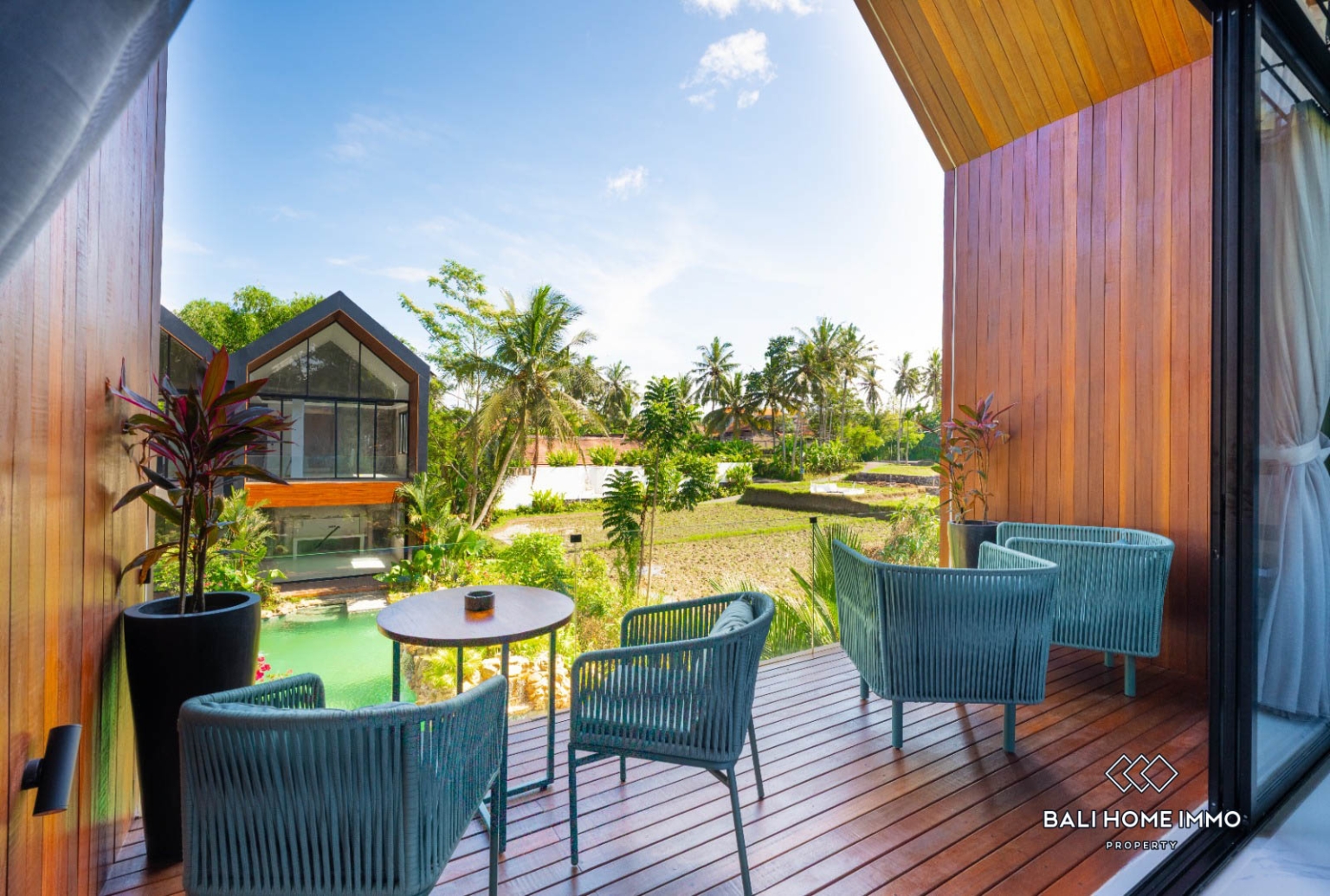 Brand New 1 Bedroom Villa with Ricefield view For Rent in Ubud view 15