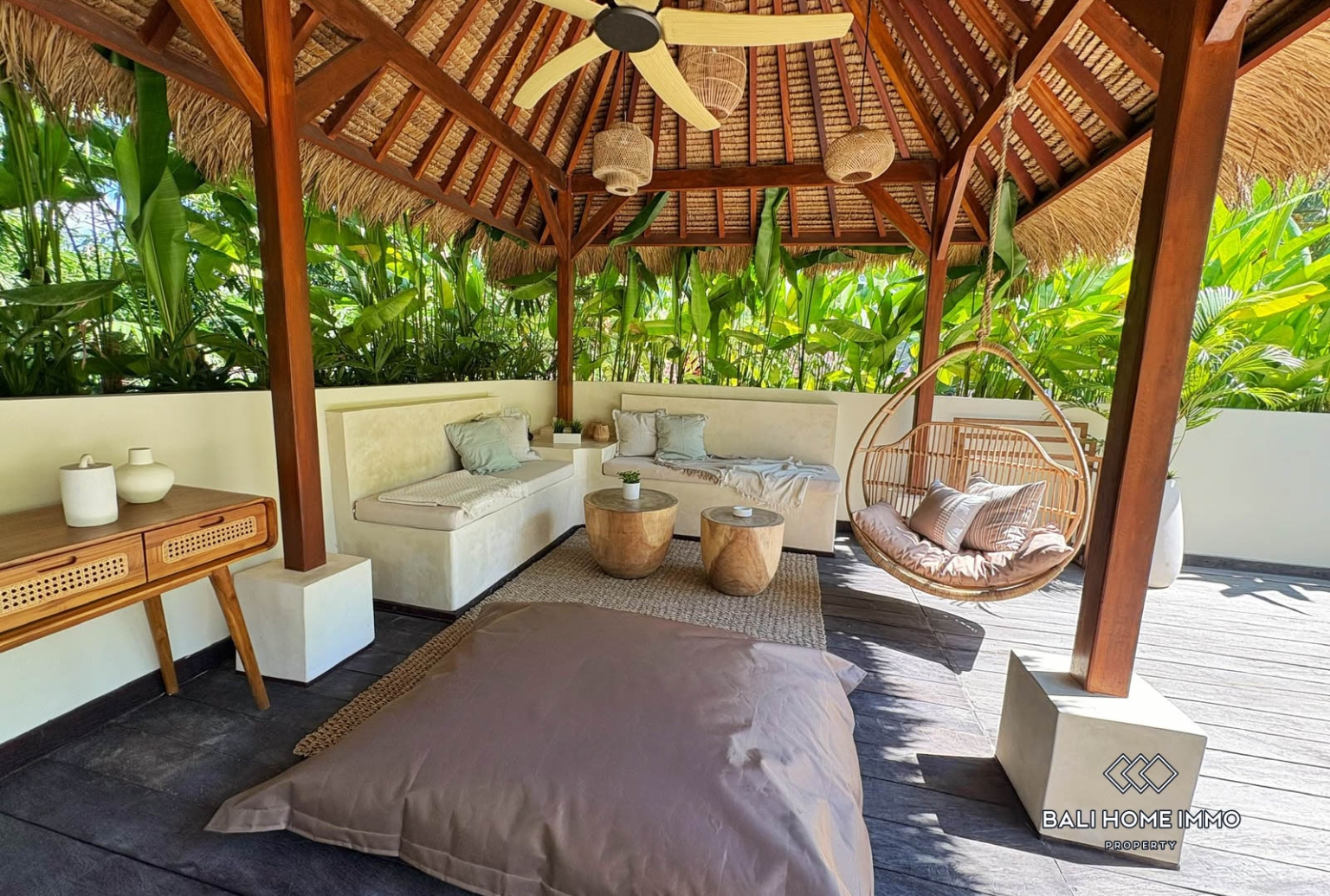 Villa neuve d'une chambre avec grand jardin à vendre en bail emphytéotique à Ubud, Bali view 14