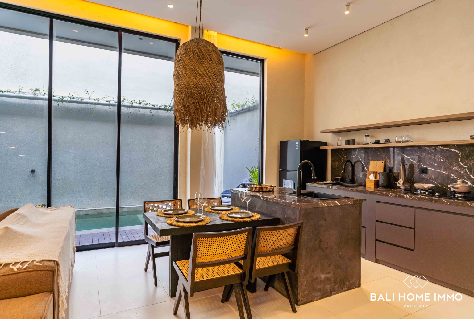 Brand new 1 Bedrooms villa for sale and rental in Bali near Cemagi Beach view 9