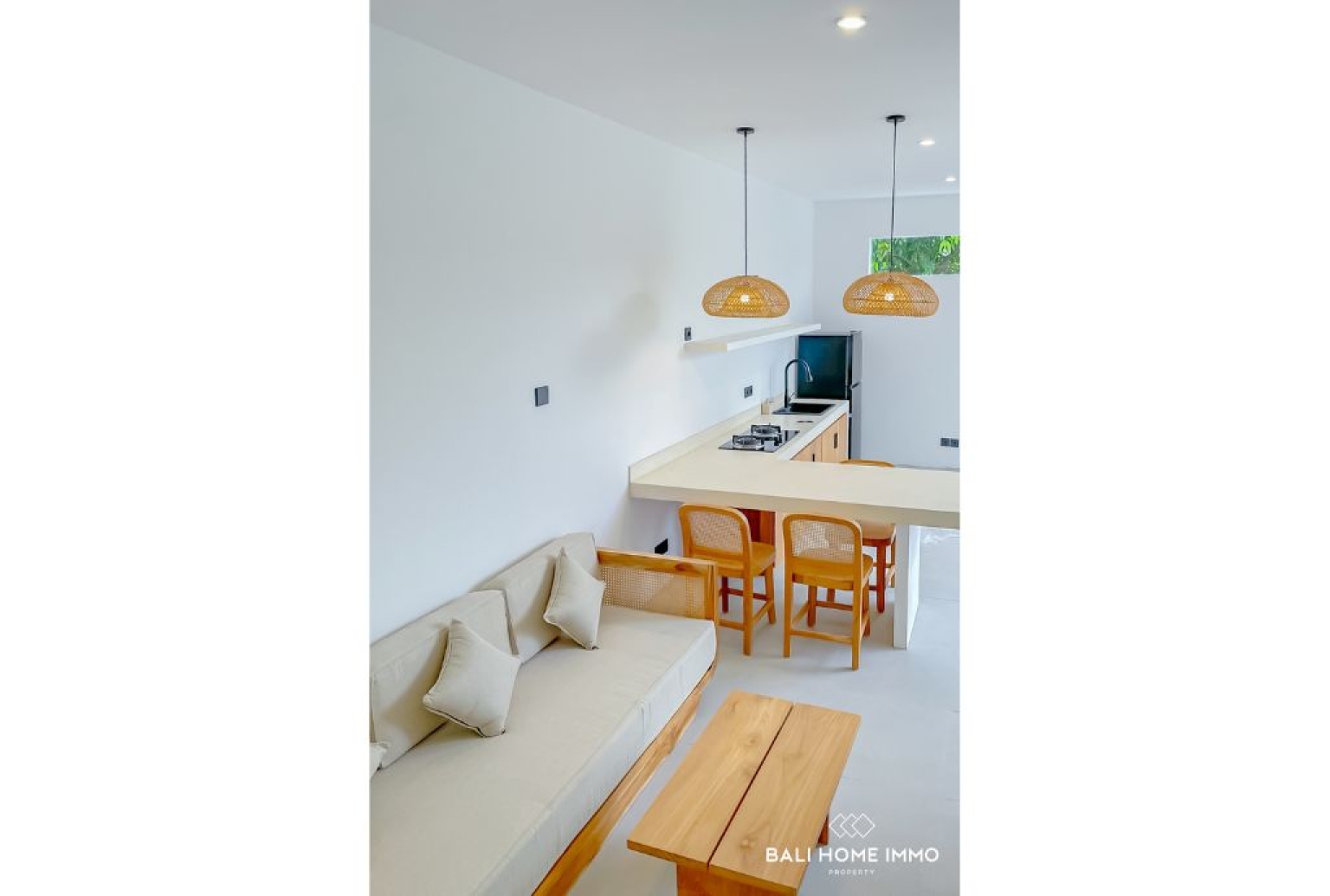 Villa moderne neuve de 2 chambres à vendre en bail emphytéotique à Ungasan, Bali view 4