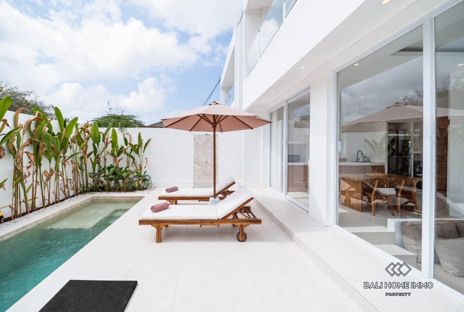 Villa moderne neuve de 2 chambres à vendre en bail emphytéotique à Ungasan view 2
