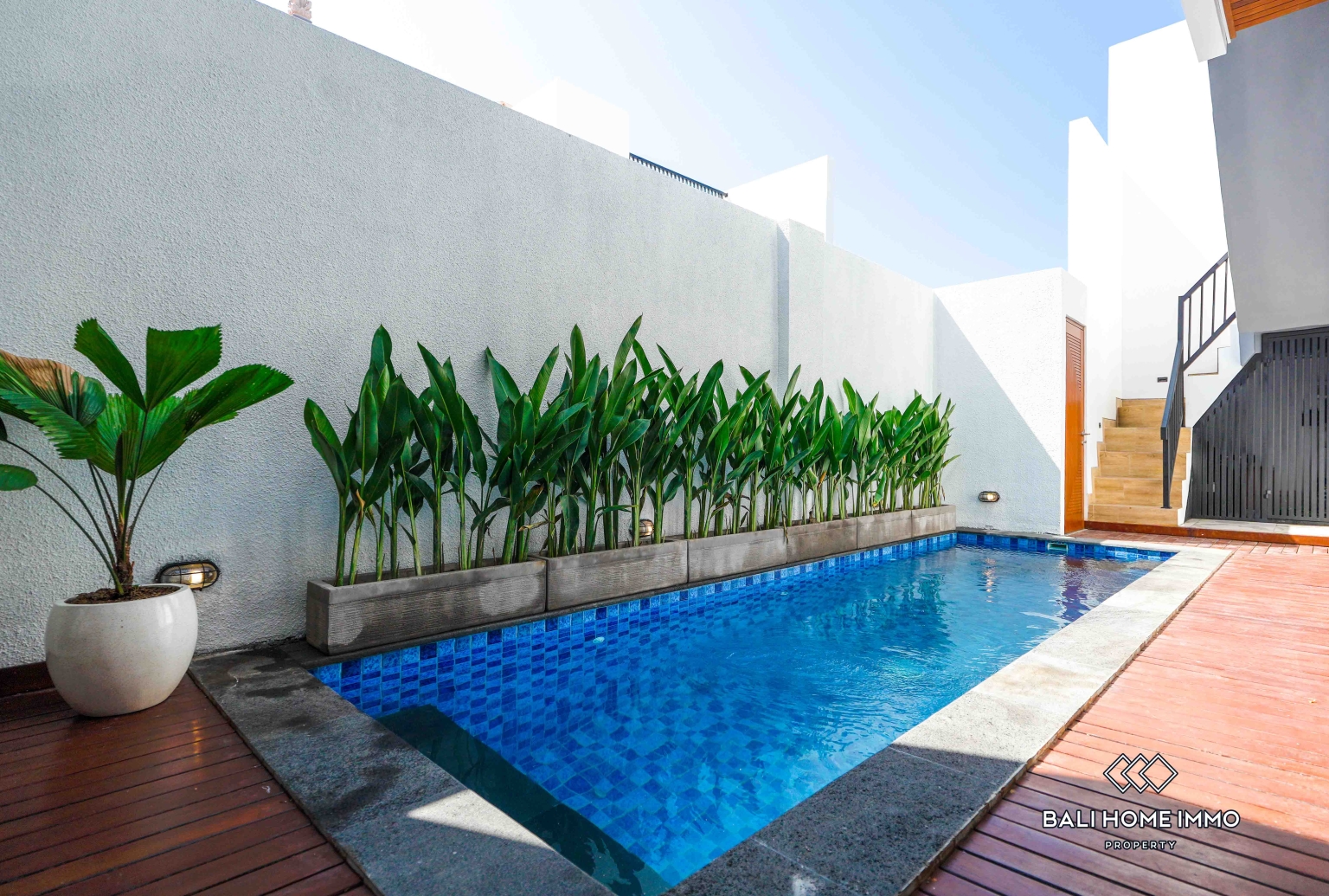 Villa Minimalis Tropis 2 Kamar Baru Dijual di dekat Pantai Sanur, Bali view 22