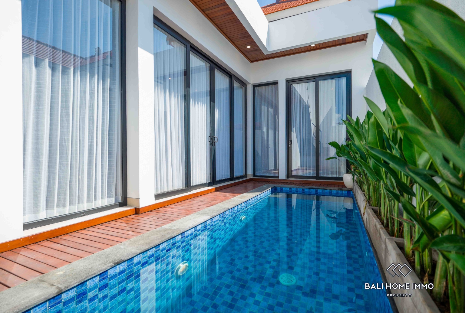 Villa Minimalis Tropis 2 Kamar Baru Dijual di dekat Pantai Sanur, Bali view 21