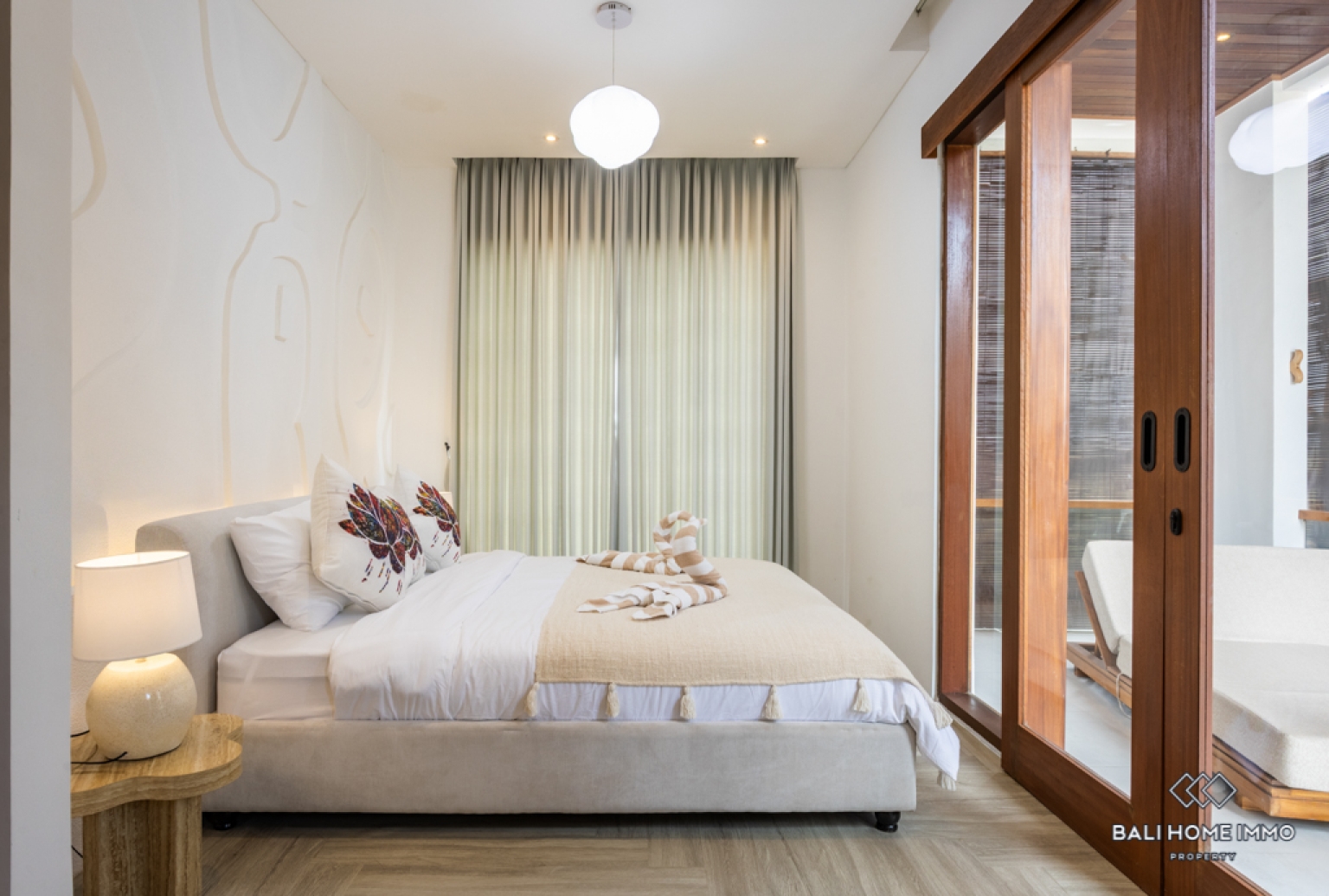 Villa neuve de 2 chambres à louer au mois et à l'année à Bali, en bord de mer à Cemagi Seseh view 13
