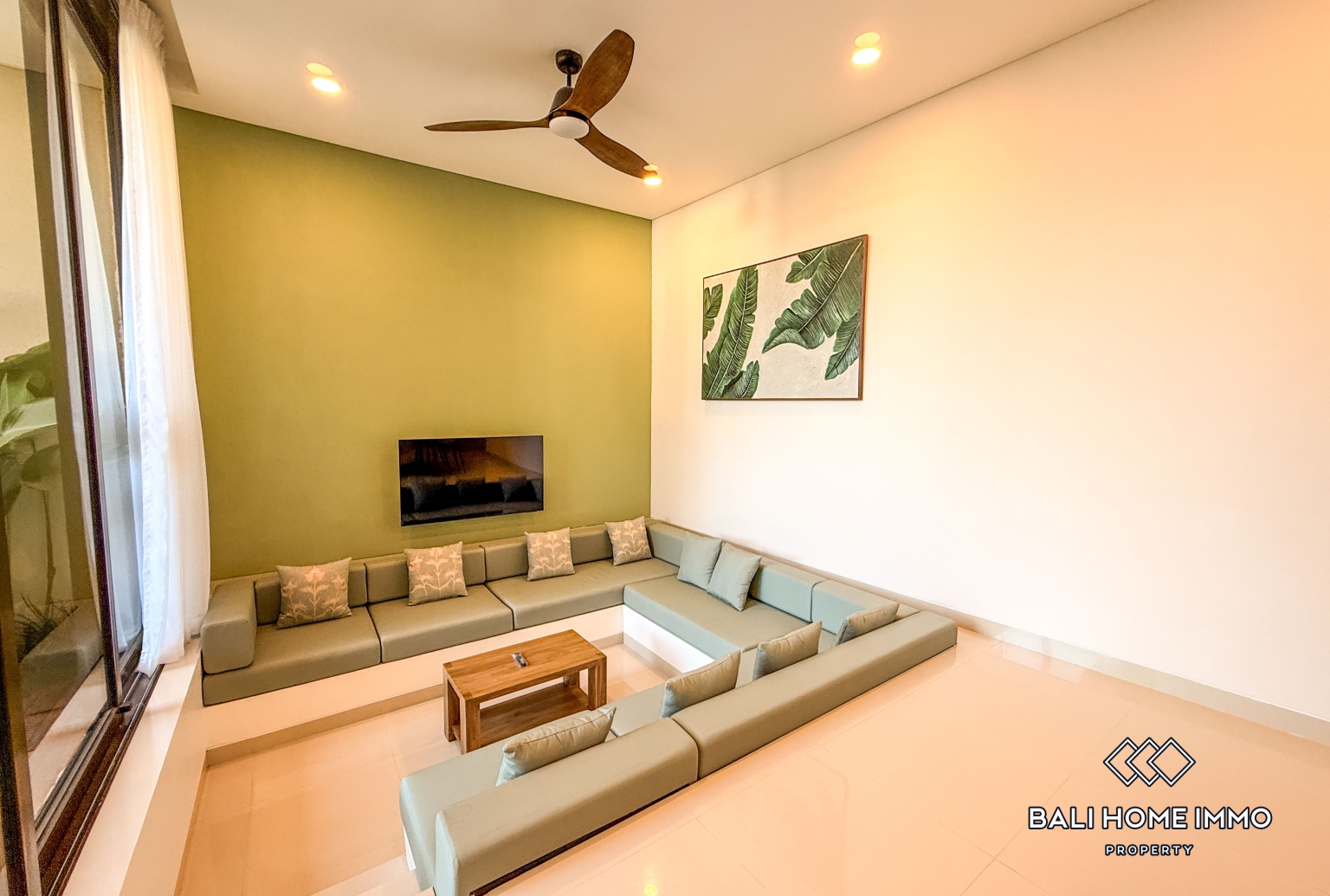 Brand New 2 Bedroom Villa for Rent in Pererenan Beachside view 2