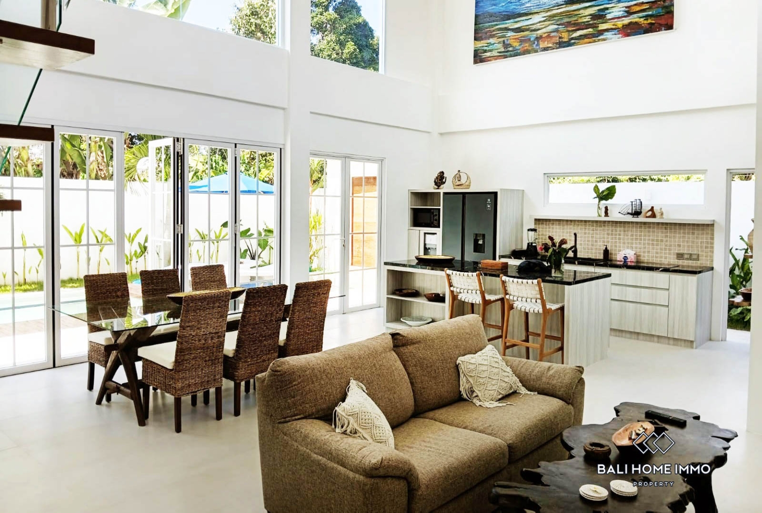 Villa neuve de 2 chambres à louer à Ubud view 5