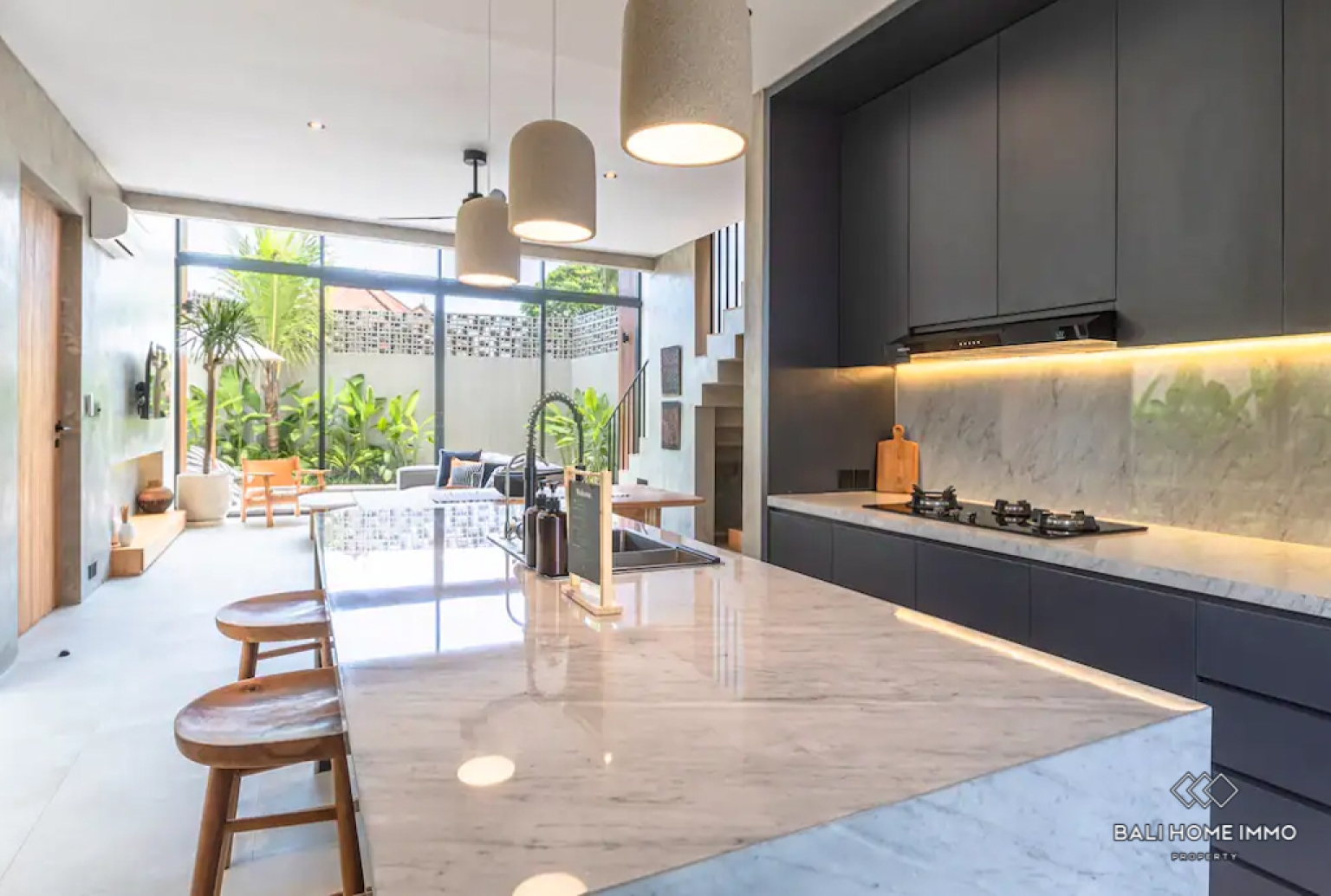 Brand New 2 Bedroom Villa for Rental in Bali Pererenan North Side view 9