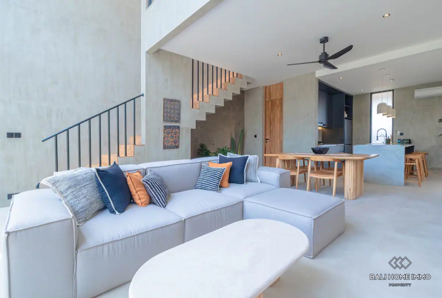 Brand New 2 Bedroom Villa for Rental in Bali Pererenan North Side view 3