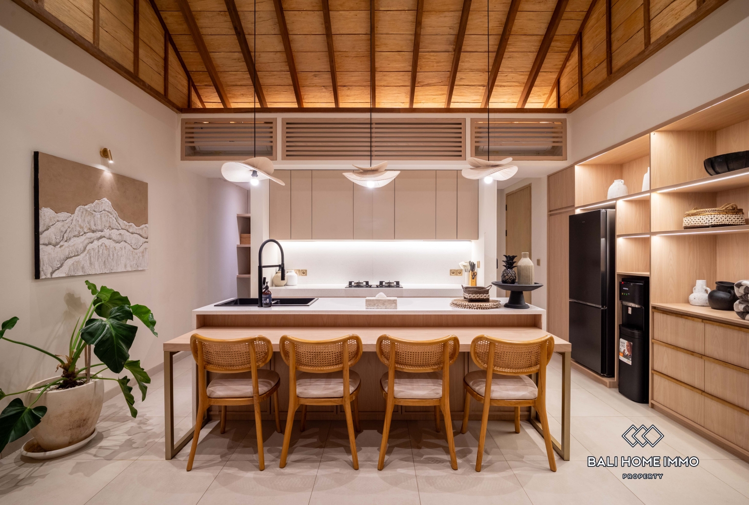 Brand new 2 Bedroom villa for sale and rent in Bali Canggu residential side view 16