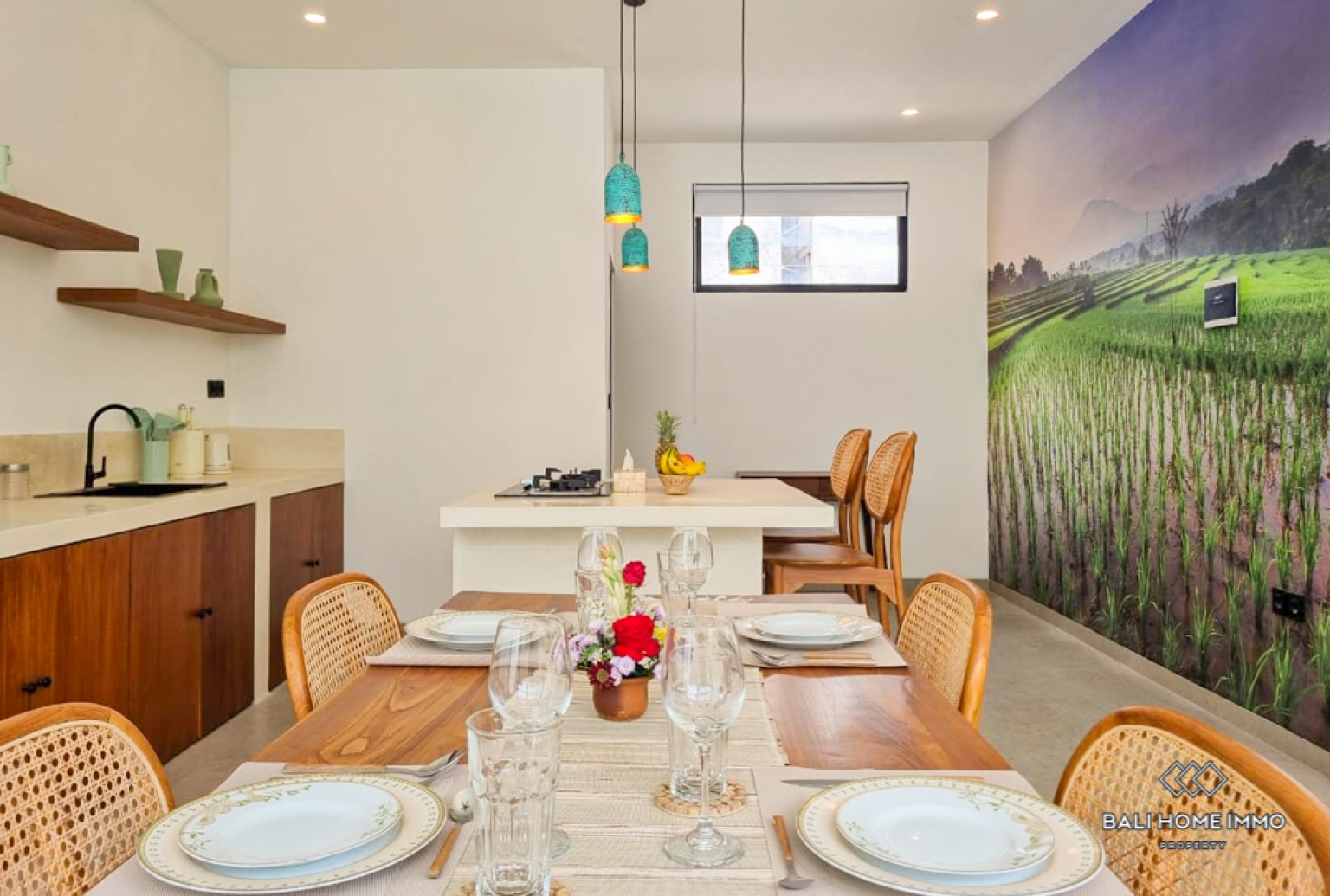 Brand New 2 Bedroom Villa for sale and rent in Bali Pererenan North Side view 13