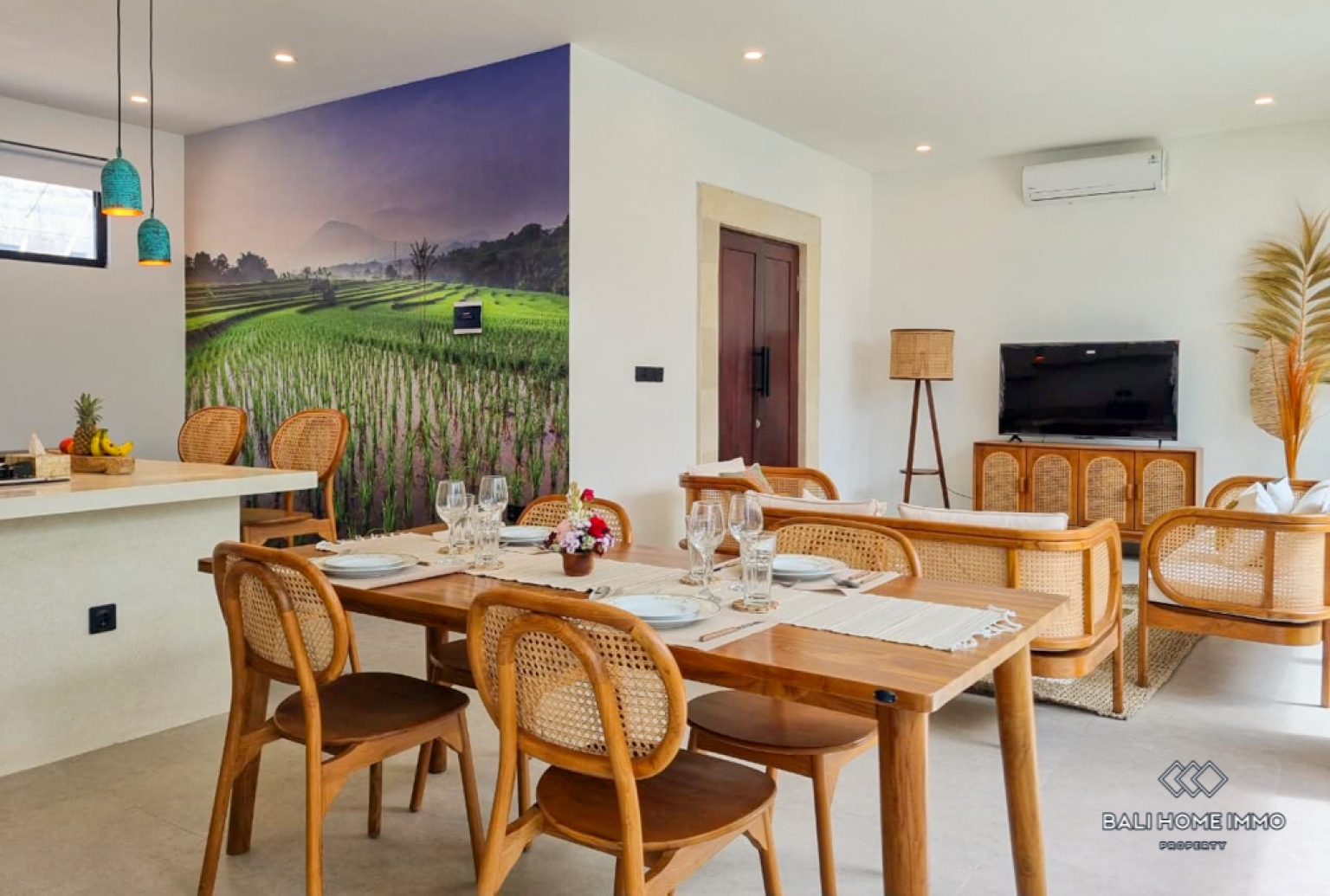 Brand New 2 Bedroom Villa for sale and rent in Bali Pererenan North Side view 7