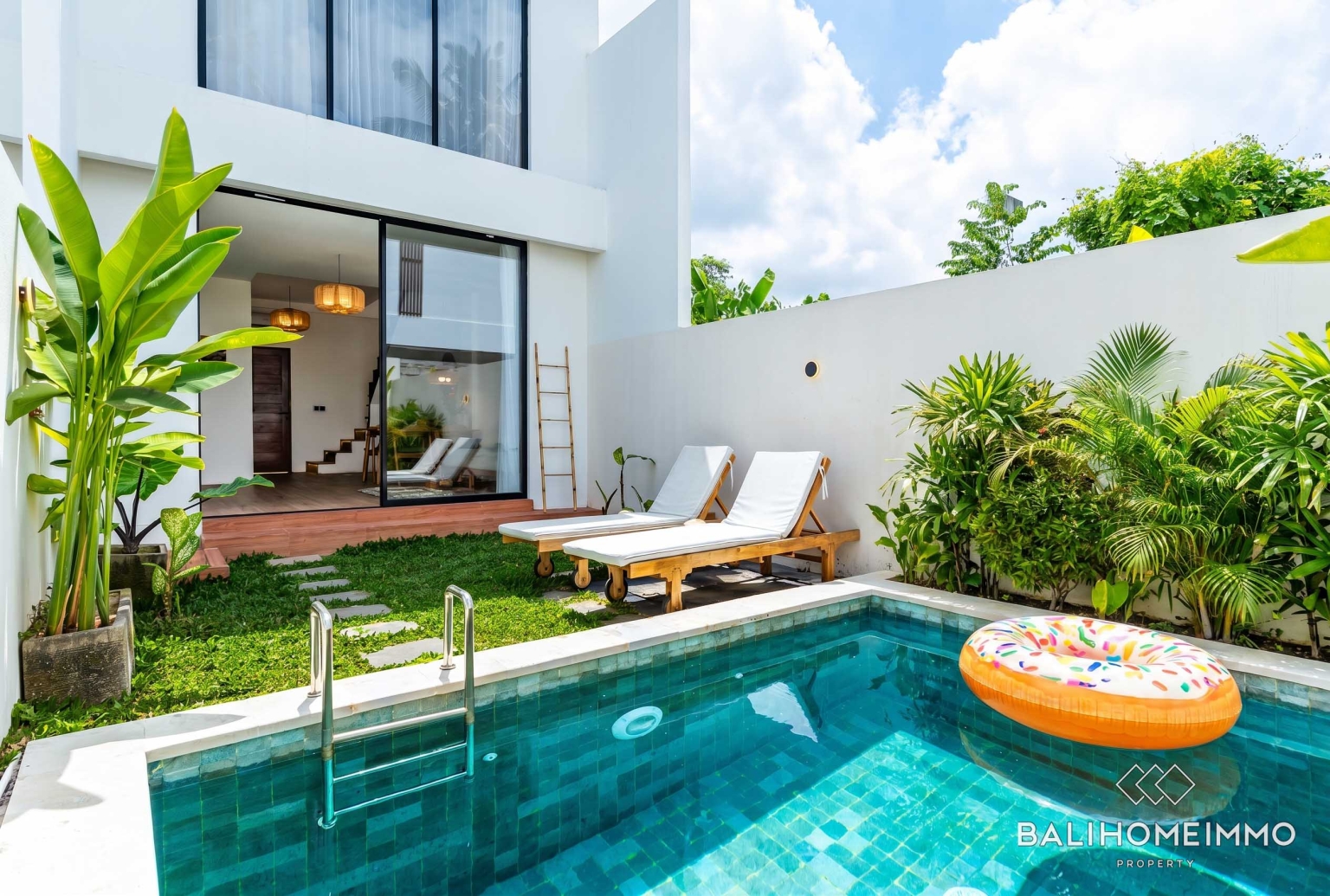 Villa neuve de 2 chambres à vendre et à louer à Ubud, Bali view 2