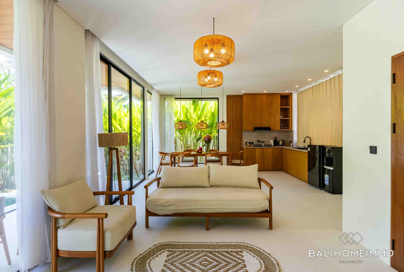 Villa neuve de 2 chambres à vendre et à louer à Ubud, Bali view 4