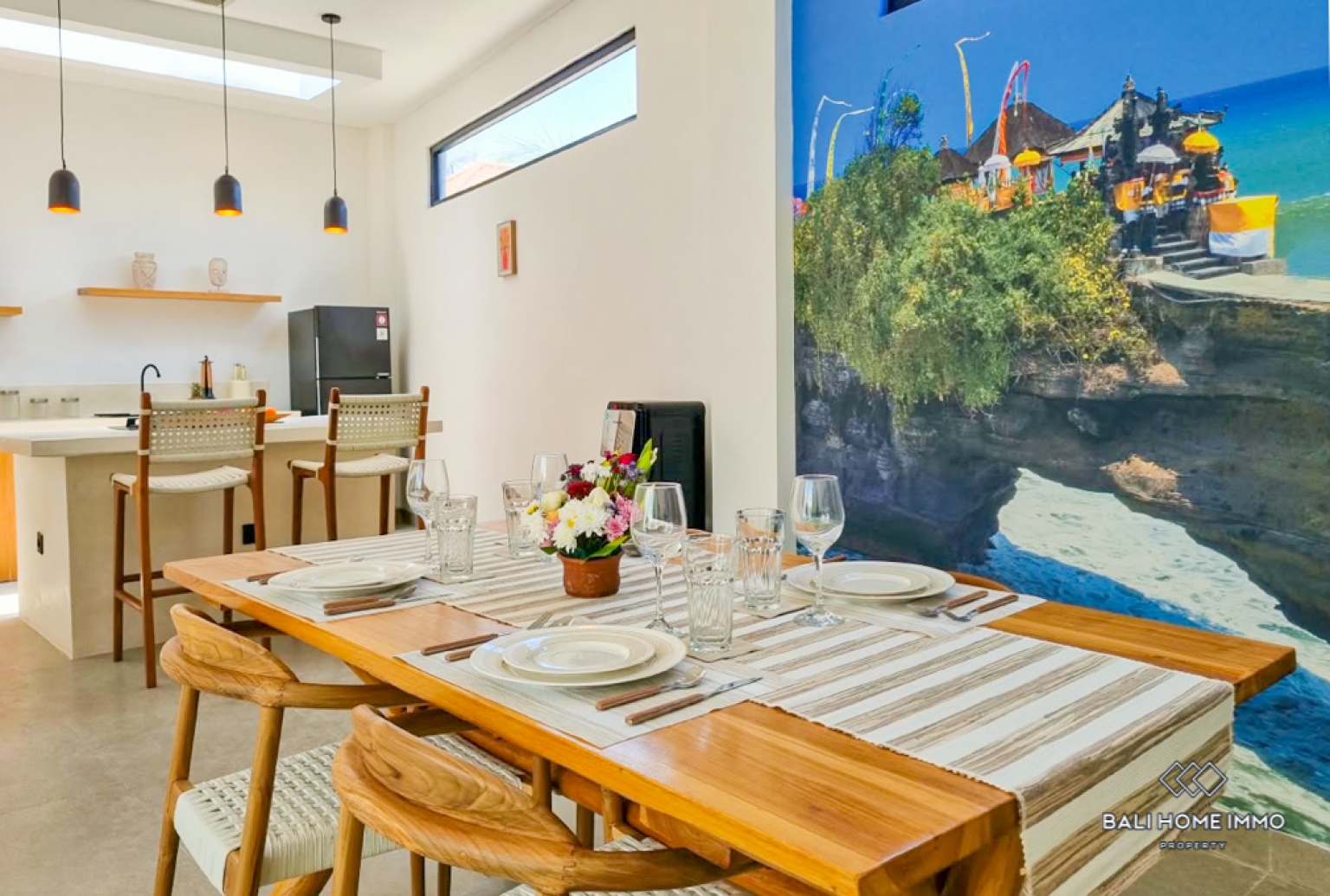 Brand New 2 Bedroom Villa for sale and rental in Bali Pererenan North Side view 8