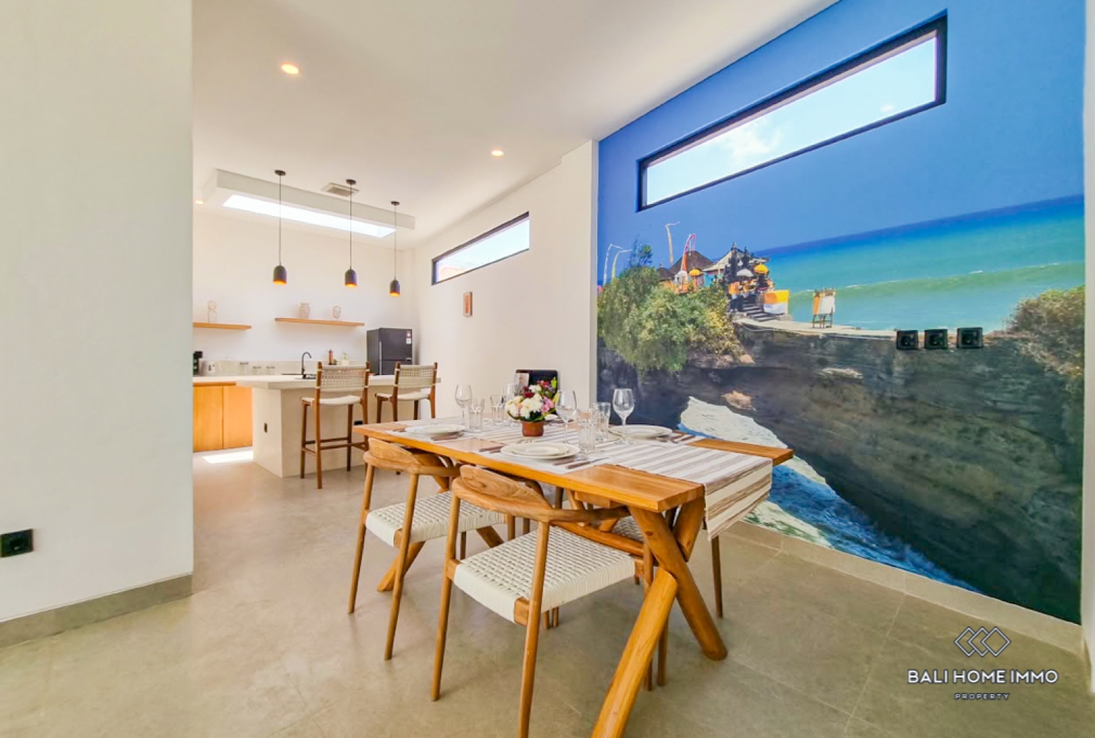 Brand New 2 Bedroom Villa for sale and rental in Bali Pererenan North Side view 6